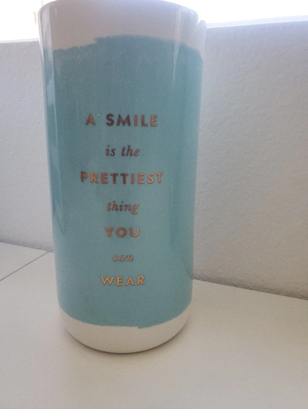 Kate Spade X Lenox Aqua Vase